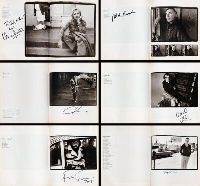 49. Softcover Book (10.5" x 12") Signed by Robert Altman, Peter Bogdanovich, Mel Brooks, Francis Ford Coppola, Roger Corman and 17 Others (JSA COA); Fine+ ### THE AMERICAN FILM DIRECTORS (1977)