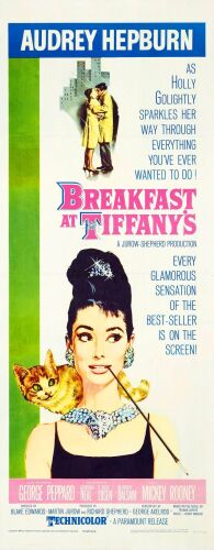 73. Insert (14" x 36"); Very Fine+ on Linen ### BREAKFAST AT TIFFANY'S (1961)