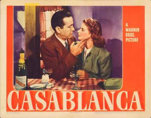 78. Lobby Card (11" x 14"); Very Fine+ ### CASABLANCA (1942)