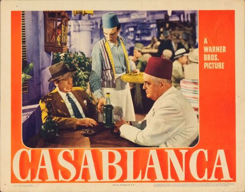 79. Lobby Card (11" x 14"); Very Fine- ### CASABLANCA (1942)