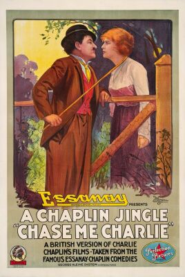 80. One Sheet (28" x 42"); Stone Lithograph; Very Fine+ on Linen ### CHASE ME CHARLIE (1918)
