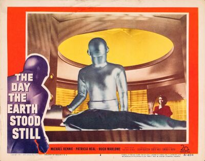 85. Lobby Card (11" x 14"); Fine+ ### THE DAY THE EARTH STOOD STILL (1951)