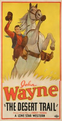 88. Three Sheet (41" x 78.5"); Stone Lithograph; Very Good+ on Linen ### THE DESERT TRAIL (1935)