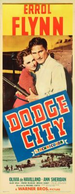 92. Insert (14" x 36"); Linen Finish; Fine+ on Linen ### DODGE CITY (1939)