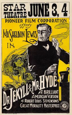94. Window Card (14" x 22"); Very Fine- on Cardstock ### DR. JEKYLL AND MR. HYDE (1920)