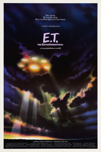 99. One Sheet (27" x 41"); Advance; Very Fine+ Rolled ### E.T. THE EXTRA-TERRESTRIAL (1982)