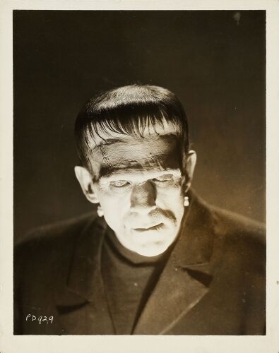 111. Vintage Original B&W Single-Weight Gelatin Silver Glossy Photograph (8" x 10"); Very Fine- ### FRANKENSTEIN (1931)