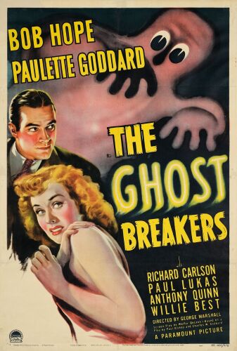 115. One Sheet (27" x 41"); Style A; Fine+ on Linen ### THE GHOST BREAKERS (1940)