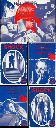 126. Marler Haley British Quad and Double Crowns (4) (40" x 30", 20" x 30", 19.25" x 28.75"); Very Fine+ Rolled ### HALLOWEEN (1979)