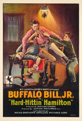 130. One Sheet (28" x 41"); Stone Lithograph; Very Fine- on Linen ### HARD-HITTIN' HAMILTON (1924)