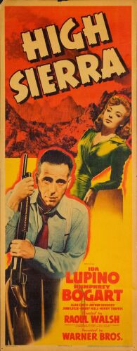 133. Insert (14" x 36"); Linen Finish; Very Fine- Rolled ### HIGH SIERRA (1941)