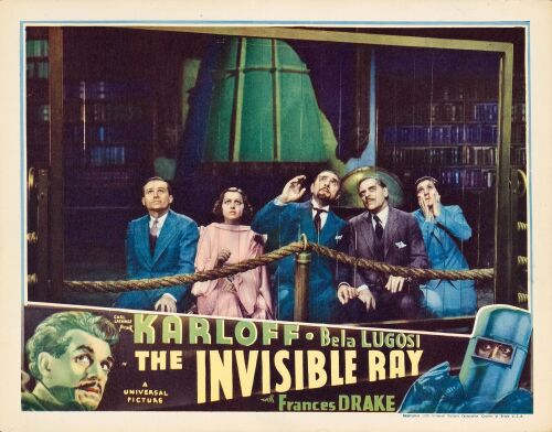 140. Lobby Card (11" x 14"); Very Fine+ ### THE INVISIBLE RAY (1936)