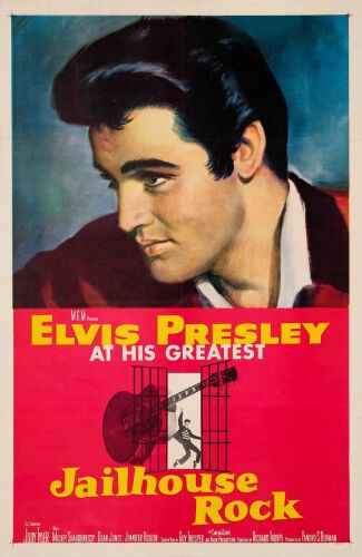 141. One Sheet (27" x 41"); Very Fine+ on Linen ### JAILHOUSE ROCK (1957)