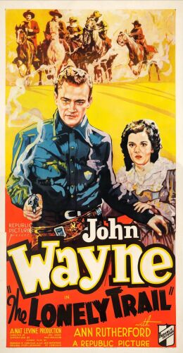179. Three Sheet (41" x 79"); Fine+ on Linen ### THE LONELY TRAIL (1936)