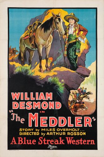 191. One Sheet (27" x 41"); Stone LIthograph; Fine+ on Linen ### THE MEDDLER (1925)