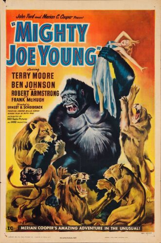 193. One Sheet (27" x 41"); Style C; Very Fine- Folded ### MIGHTY JOE YOUNG (1942)