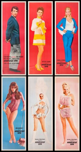 200. Set of Door Panels (6) With Original Shipping Tube (20" x 60"); Very Fine+ Rolled ### MURDERERS' ROW (1966)
