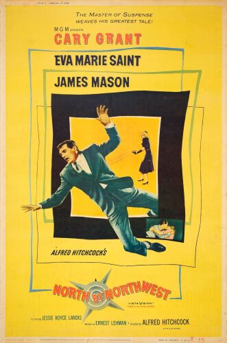 206. 40 x 60; Very Fine- Rolled ### NORTH BY NORTHWEST (1959)