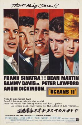 210. One Sheet (27" x 41"); Very Fine Folded ### OCEAN'S ELEVEN (1960)