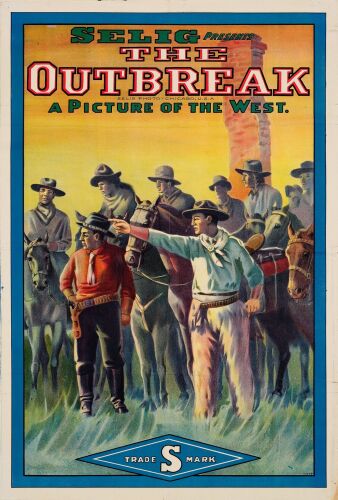 212. One Sheet (28" x 41"); Stone Lithograph; Very Fine+ Folded ### THE OUTBREAK (1911)