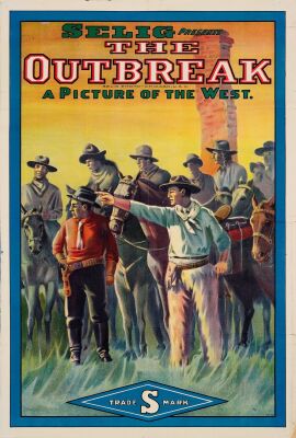 212. One Sheet (28" x 41"); Stone Lithograph; Very Fine+ Folded ### THE OUTBREAK (1911)