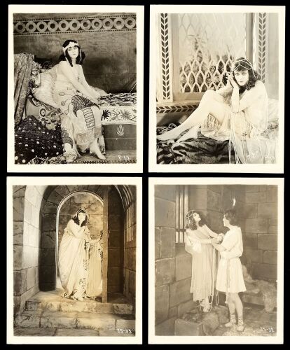 233. Vintage Original B&W Single-Weight Gelatin Silver Photographs (16) (8" x 10"); Very Fine ### SALOME (1918)