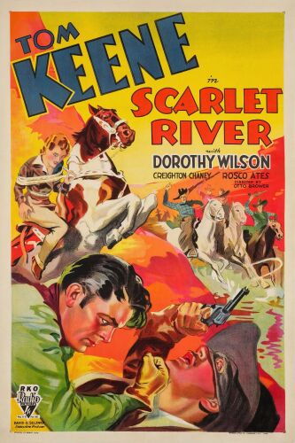 236. One Sheet (28" x 41"); Stone Lithograph; Fine+ on Linen ### SCARLET RIVER (1933)