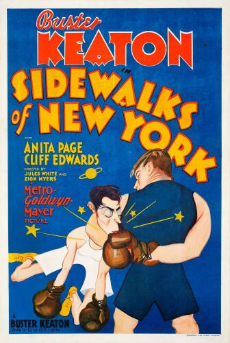 242. Australian One Sheet (27" x 40"); Stone Lithograph; Fine+ on Linen ### SIDEWALKS OF NEW YORK (1931)