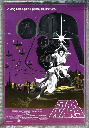 255. Mylar Art Print (21" x 30"); Silver Style; Very Fine- Rolled ### STAR WARS: A NEW HOPE (1977)