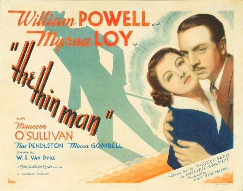 276. Title Lobby Card (11" x 14"); Fine- ### THE THIN MAN (1934)