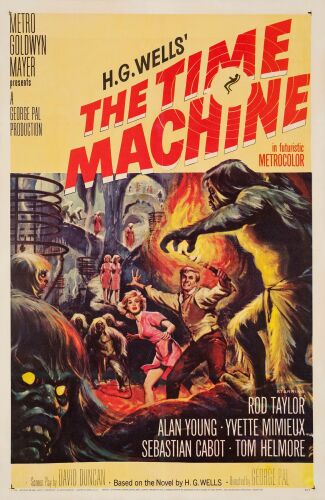 279. One Sheet (27" x 41"); Very Fine on Linen ### THE TIME MACHINE (1960)