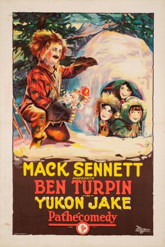 291. One Sheet (27.25" x 41"); Stone Lithograph; Very Fine+ on Linen ### YUKON JAKE (1924)