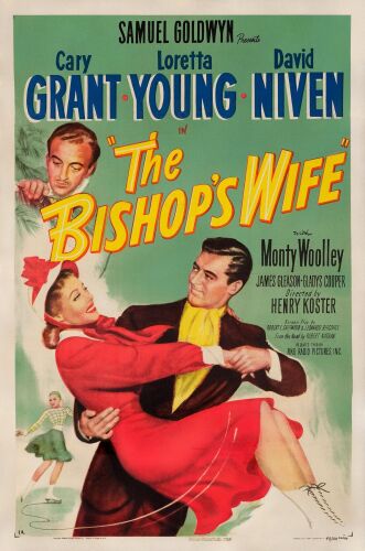 64. One Sheet (27" x 41"); Style A; Very Fine+ on Linen ### THE BISHOP'S WIFE (1947)