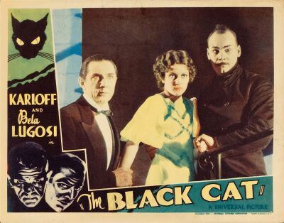 66. Lobby Card (11" x 14"); Very Fine- ### THE BLACK CAT (1934)