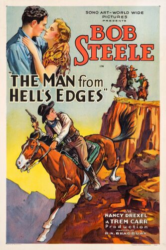 185. One Sheet (27" x 40"); Stone Lithograph; Very Fine+ on Linen ### THE MAN FROM HELL'S EDGES (1932)