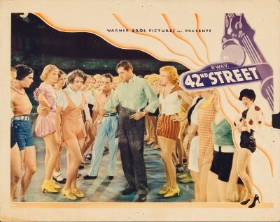 294. Lobby Card (11" x 14"); Fine+ ### 42ND STREET (1933)