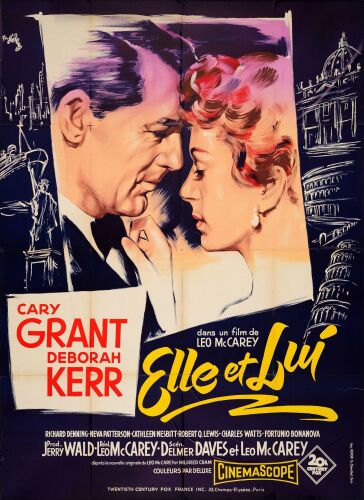 302. French Grande (45.5" x 63"); Very Fine+ Folded ### AN AFFAIR TO REMEMBER (1957)