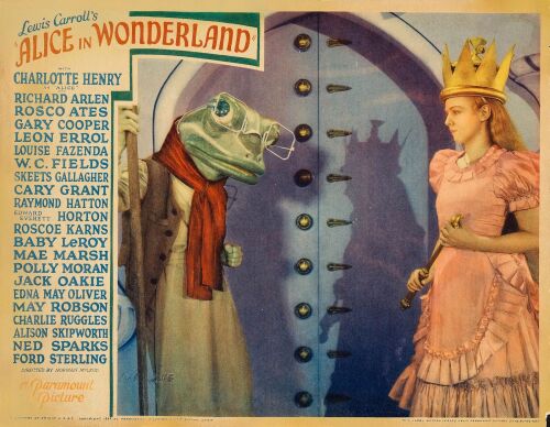 304. Lobby Card (11" x 14"); Fine+ ### ALICE IN WONDERLAND (1933)