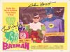 333. Lobby Card (11" x 14") Signed by Adam West and Burt Ward (JSA COA); Very Fine+ ### BATMAN (1966)