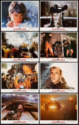 355. Lobby Card Set (8) (11" x 14"); Near Mint ### BLADE RUNNER (1982)