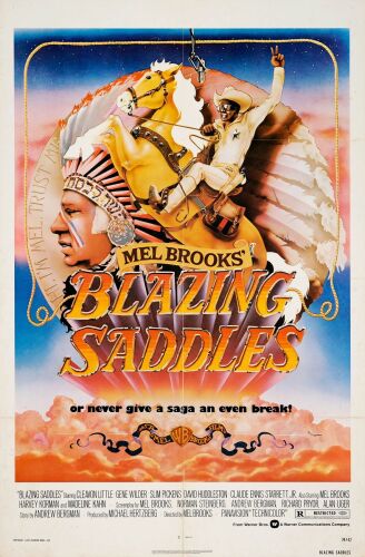 357. One Sheet (27" x 41"); Very Fine Folded ### BLAZING SADDLES (1974)