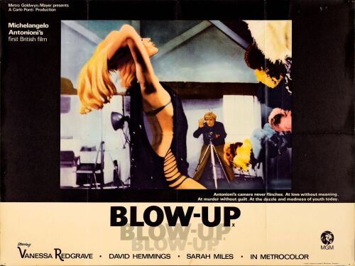 360. British Quad (39.75" x 30"); Country-of-Origin; Very Fine- Folded ### BLOW-UP (1967)