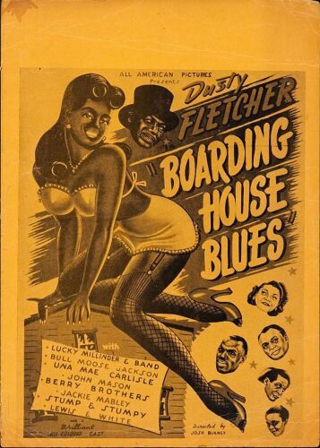 362. Window Card (10" x 14"); Fine+ ### BOARDING HOUSE BLUES (1948)