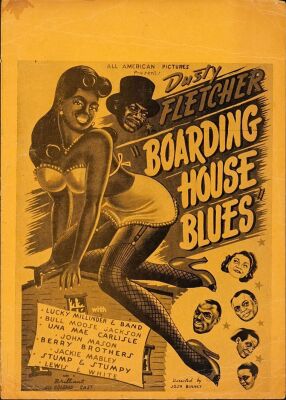 362. Window Card (10" x 14"); Fine+ ### BOARDING HOUSE BLUES (1948)