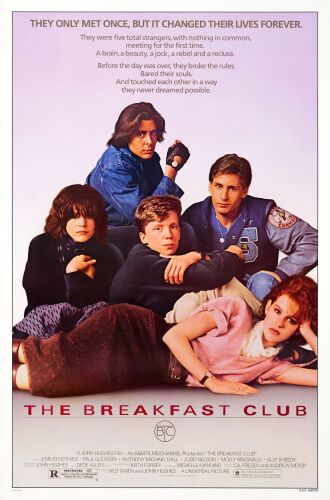 368. One Sheet (27" x 41"); Near Mint Rolled ### THE BREAKFAST CLUB (1985)