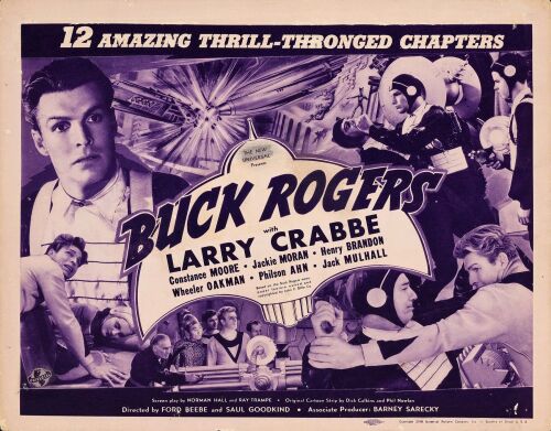 371. Title Lobby Card (11" x 14"); "All-Serial" Style; Very Fine- ### BUCK ROGERS (1939)