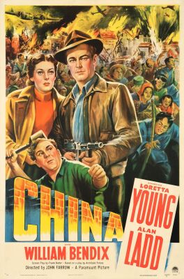 388. One Sheet (27" x 41"); Style A; Very Fine+ on Linen ### CHINA (1943)