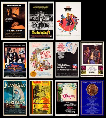 390. One Sheets (45) (27" x 41"); Fine+ Folded ### CHINATOWN (1957-1988)