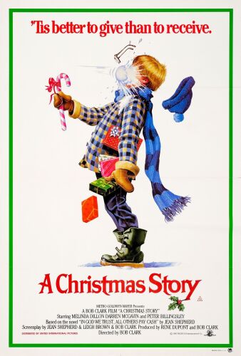 394. Australian One Sheet (27" x 40"); The Collection of the Late J. Stephen Ryan; Very Fine+ Folded ### A CHRISTMAS STORY (1983)