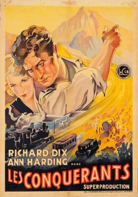 405. Pre-War Belgian Poster (23.25" x 33"); Stone Lithograph; Very Fine- on Linen ### THE CONQUERORS (1932)